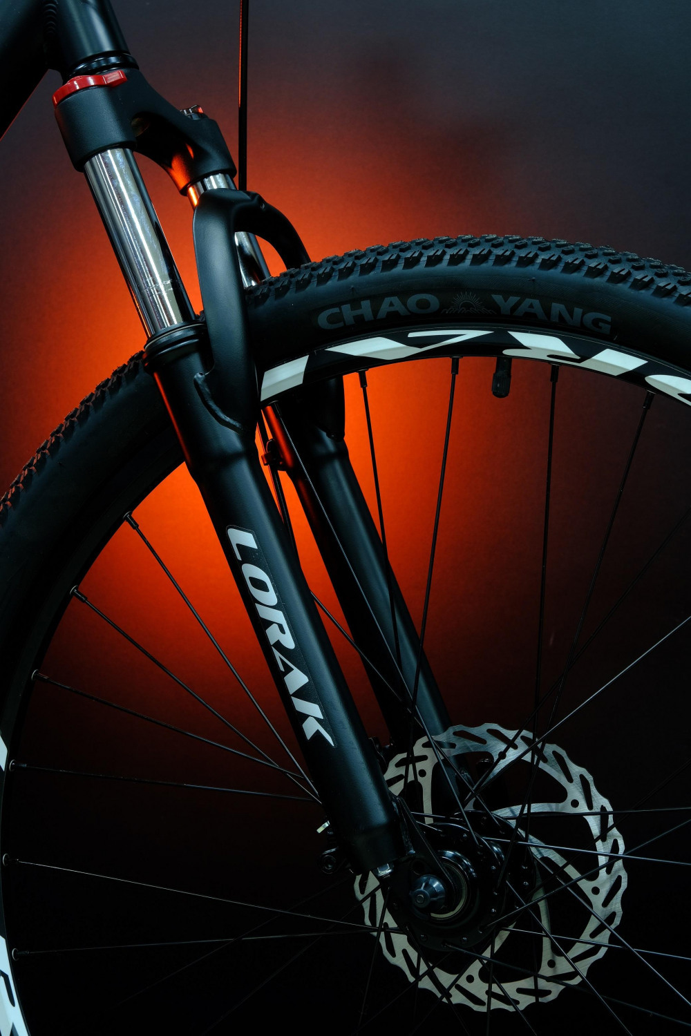 Lorak MAX 27,5 Матовый Чёрный/Оранжевый 19р (на рост 171-182)