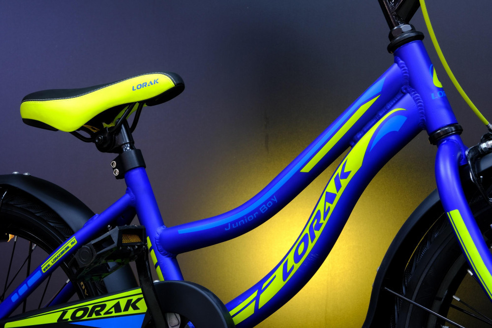 Lorak Junior 20 Boy Матовый Синий/Жёлтый