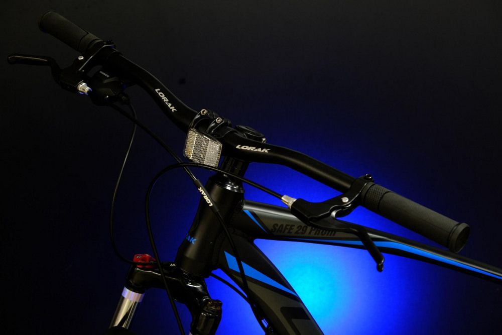 LORAK Safe 29 Prom Матовый Чёрный/Синий 21р (на рост 183-190)