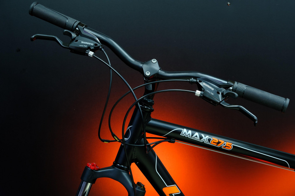 Lorak MAX 27,5 Матовый Чёрный/Оранжевый 21р (на рост 183-190)