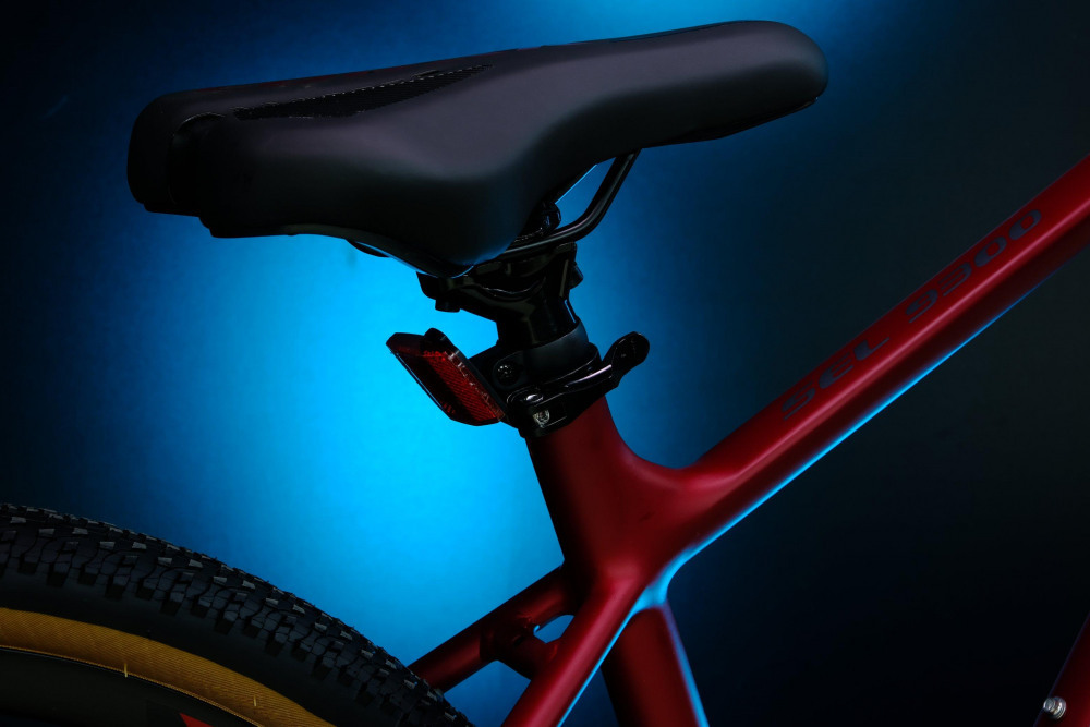 LORAK Sel 9300 Матовый Красный/Серый 18р (на рост 163-179)