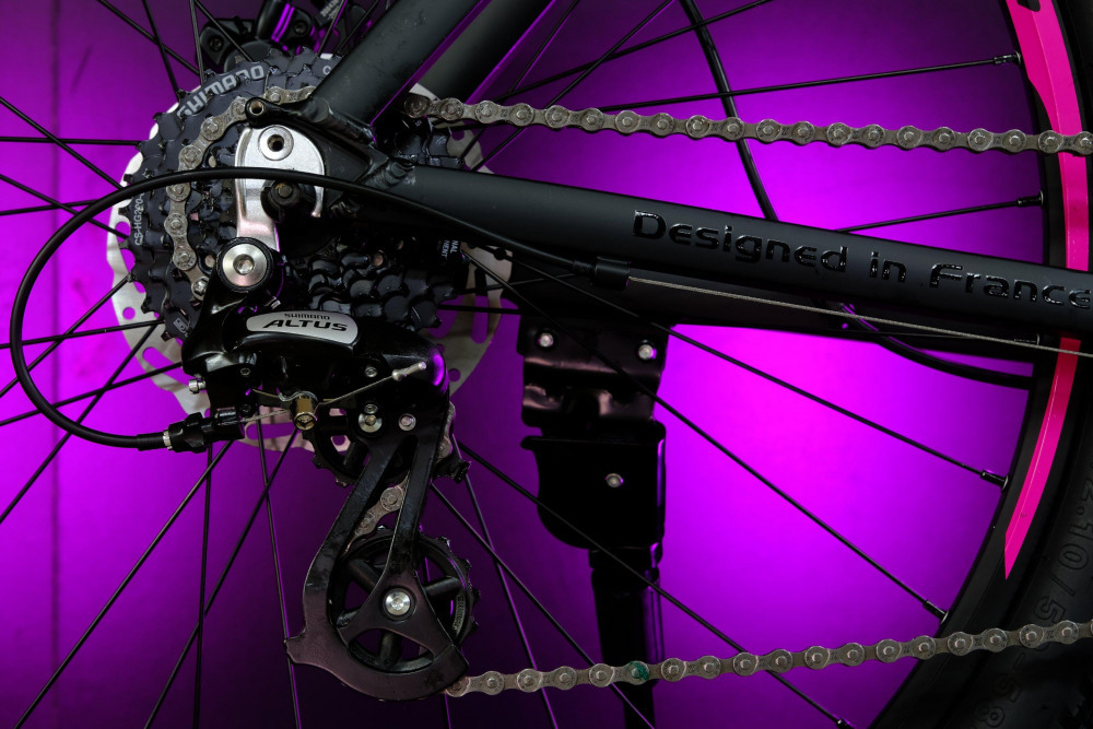 LORAK GLORY 300 8 sp Матовый Чёрный/Розовый 17р (на рост 155-173)