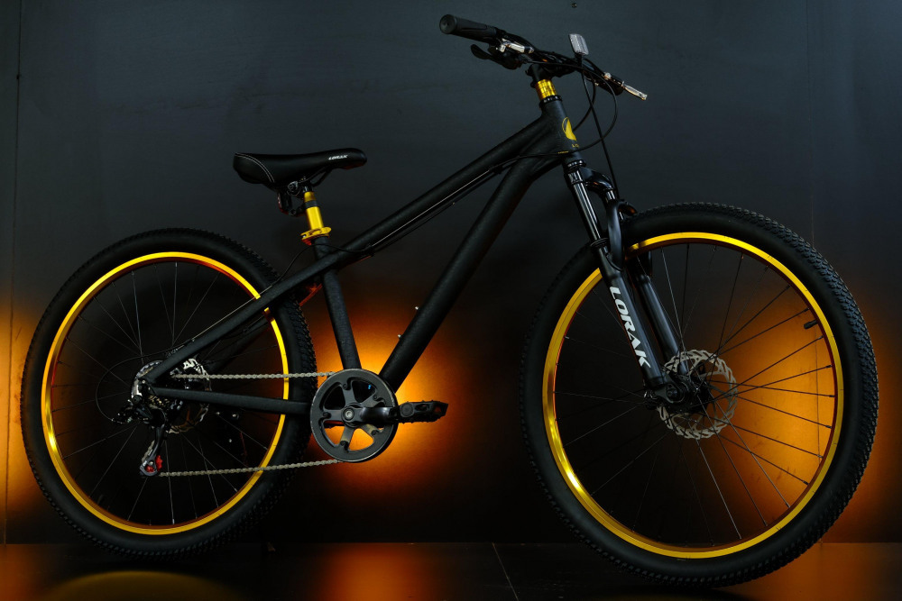 LORAK JOKER Hard 26 Матовый Чёрный/Золотой