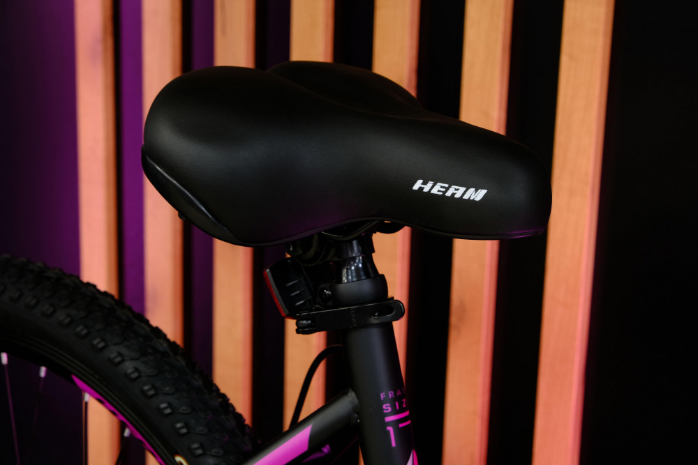 HEAM MATRIX 26 GIRL DISK Матовый Чёрный/Розовый рама 19 (на рост 171-182)